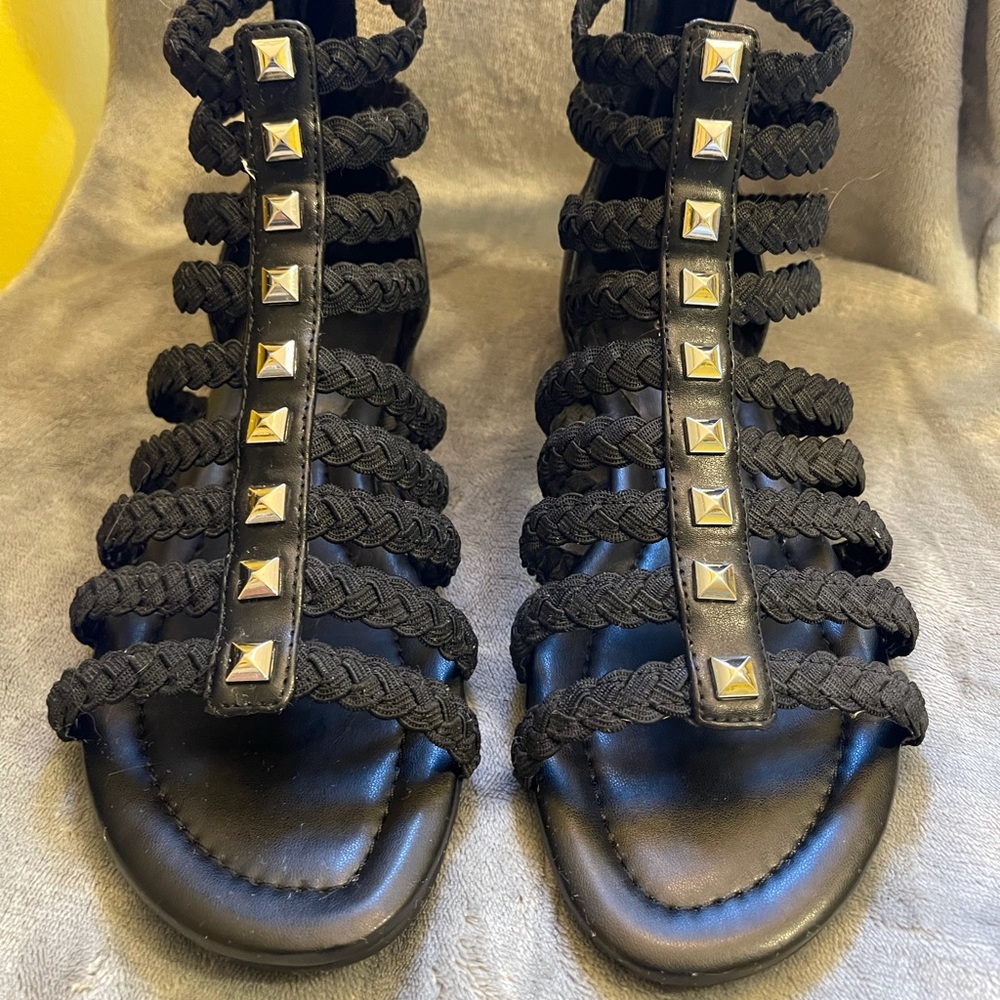 Marc Fisher Black Sandals